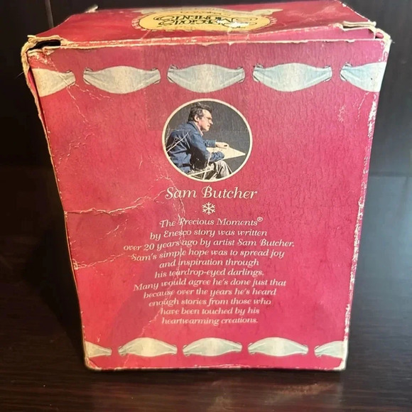 Vtg. Precious Moments Orn.-LE-1999-orig. box-May Your Christmas Be Delightful - Picture 6 of 7